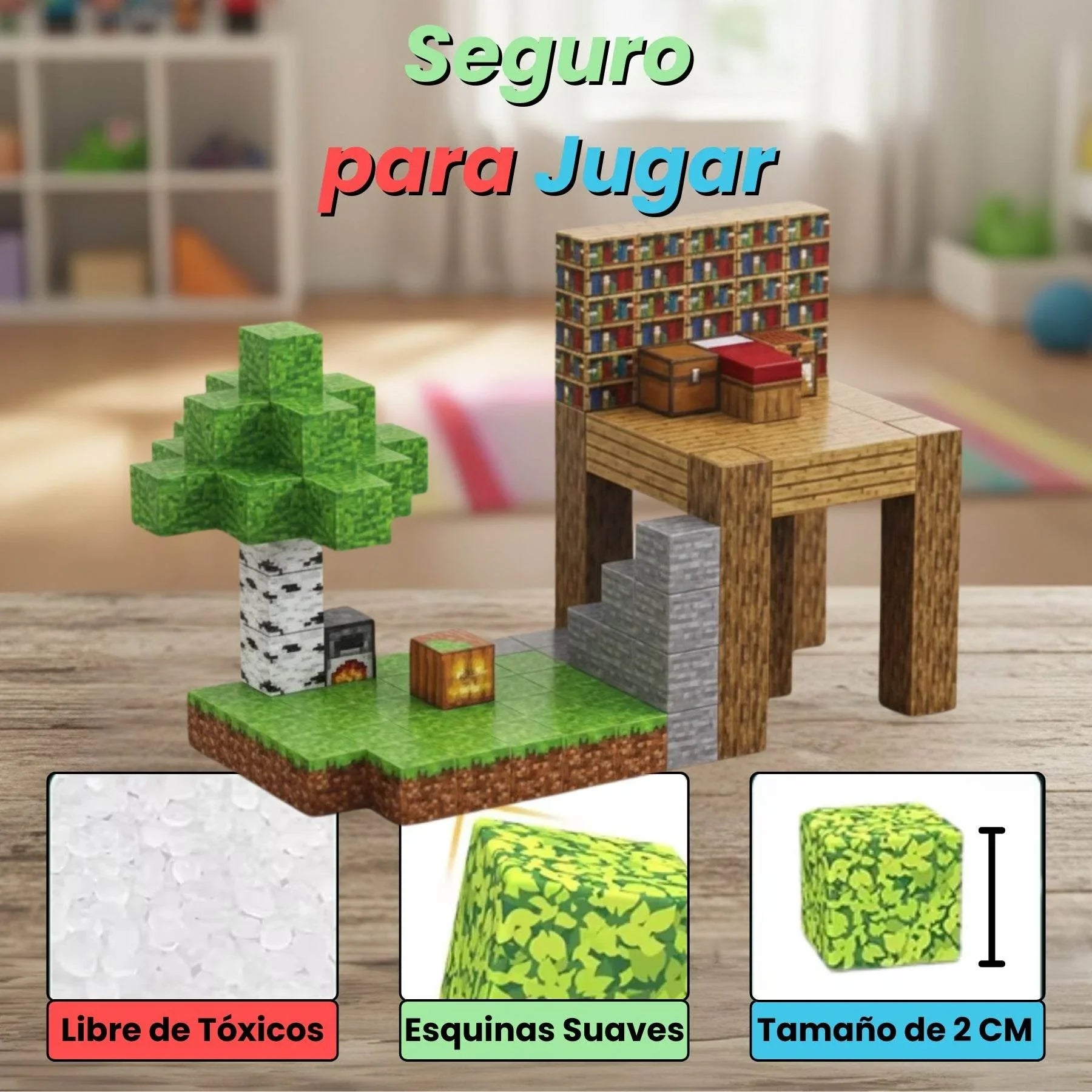Bloques Magnéticos - Diversión Real - CREARIO