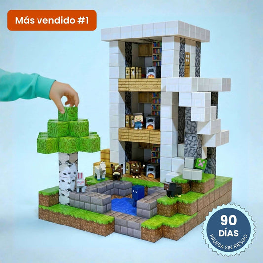 100 Bloques Magnéticos CREARIO™