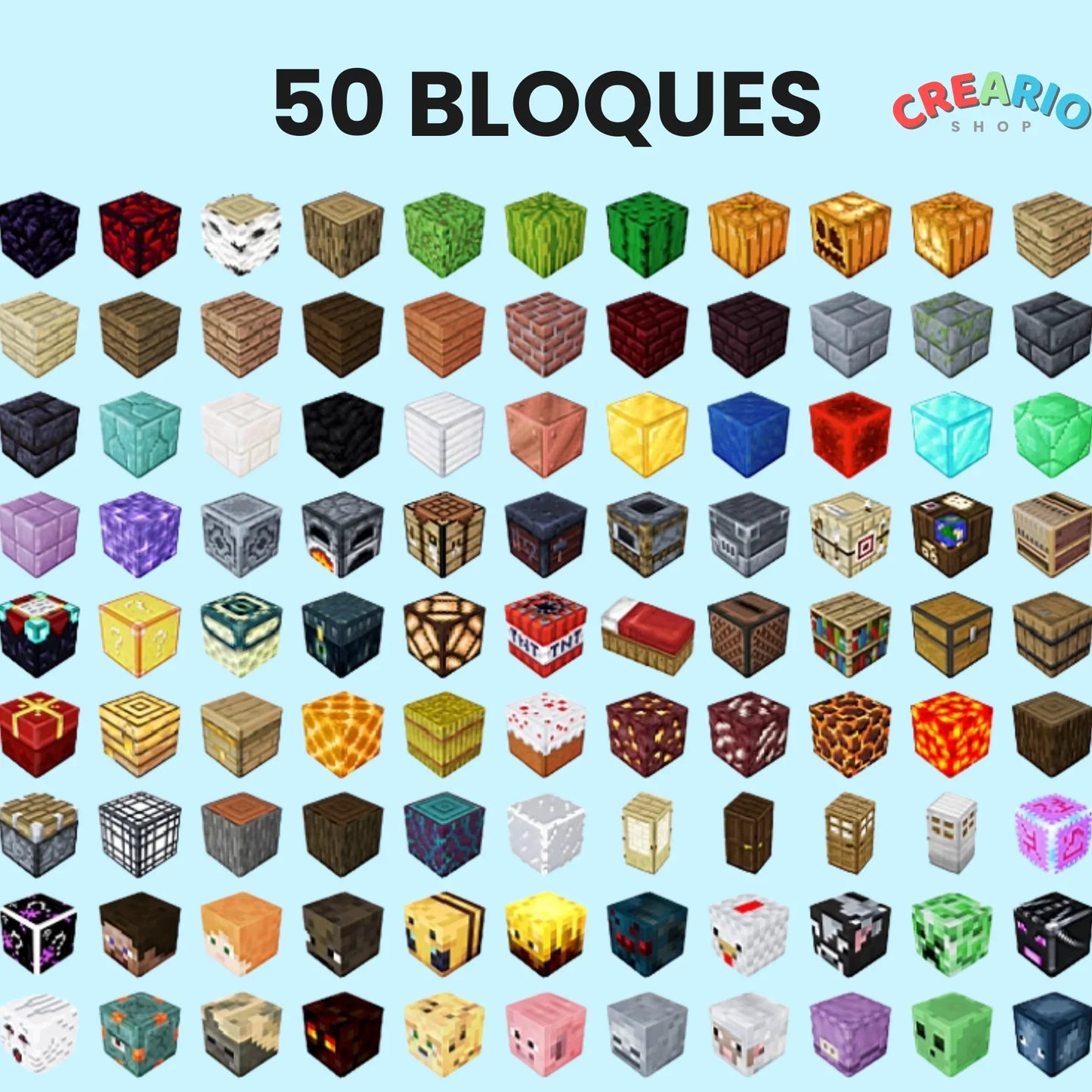 Bloques Magnéticos CREARIO™