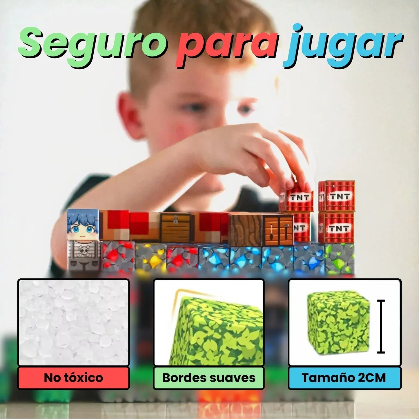 juguetes sin pantallas para niños bloques magneticos