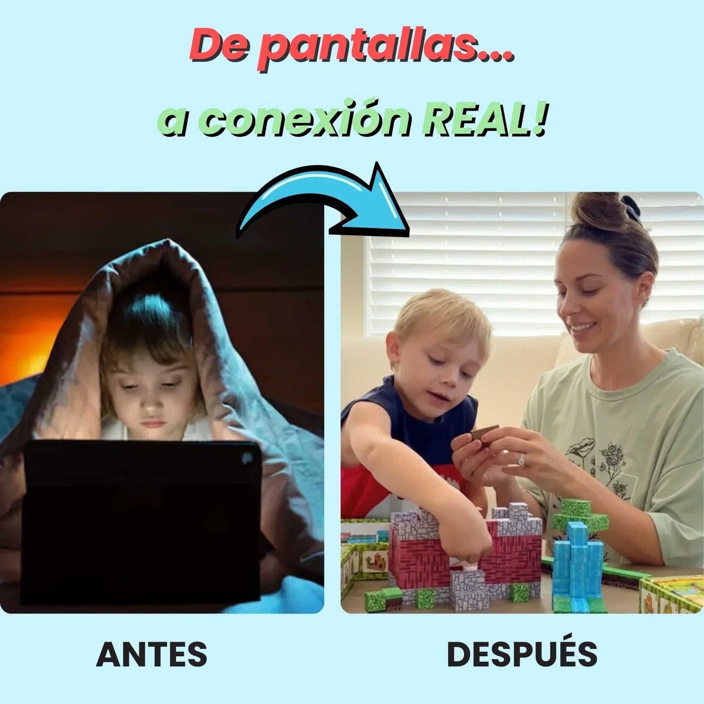 bloques magneticos 3 a 10 años regalo niños