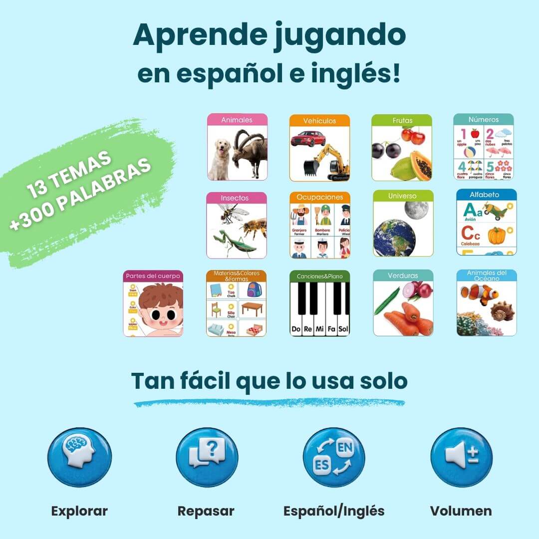 Libro Educativo con Sonido CREARIO™