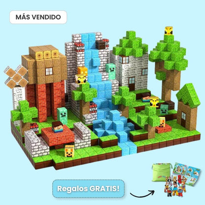 100 Bloques Magnéticos CREARIO™